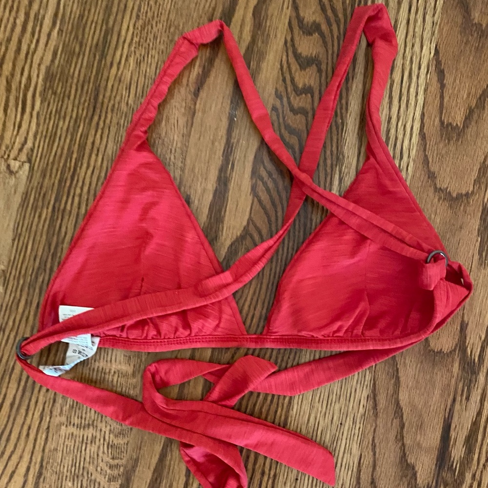 Hurley Red Bikini Top - Picture 2 of 4
